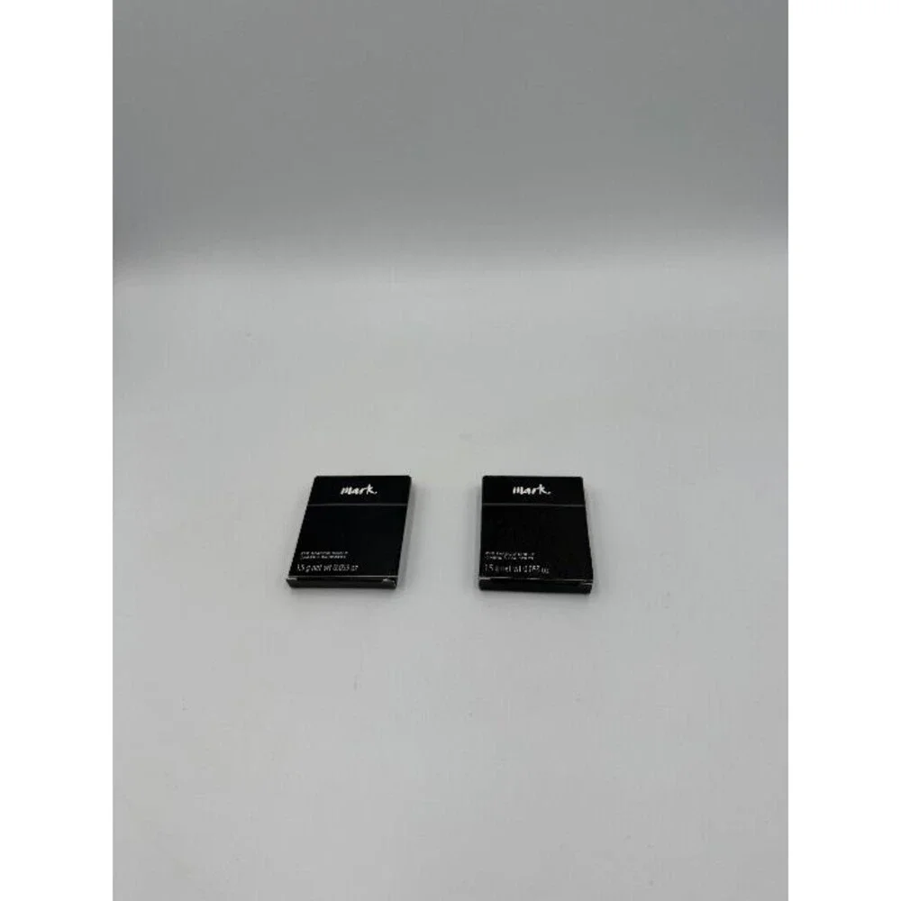 2 AVON MARK Eye Shadow Singles - 1 Mystique; 1 Bubbly; Discontinued; New in Box